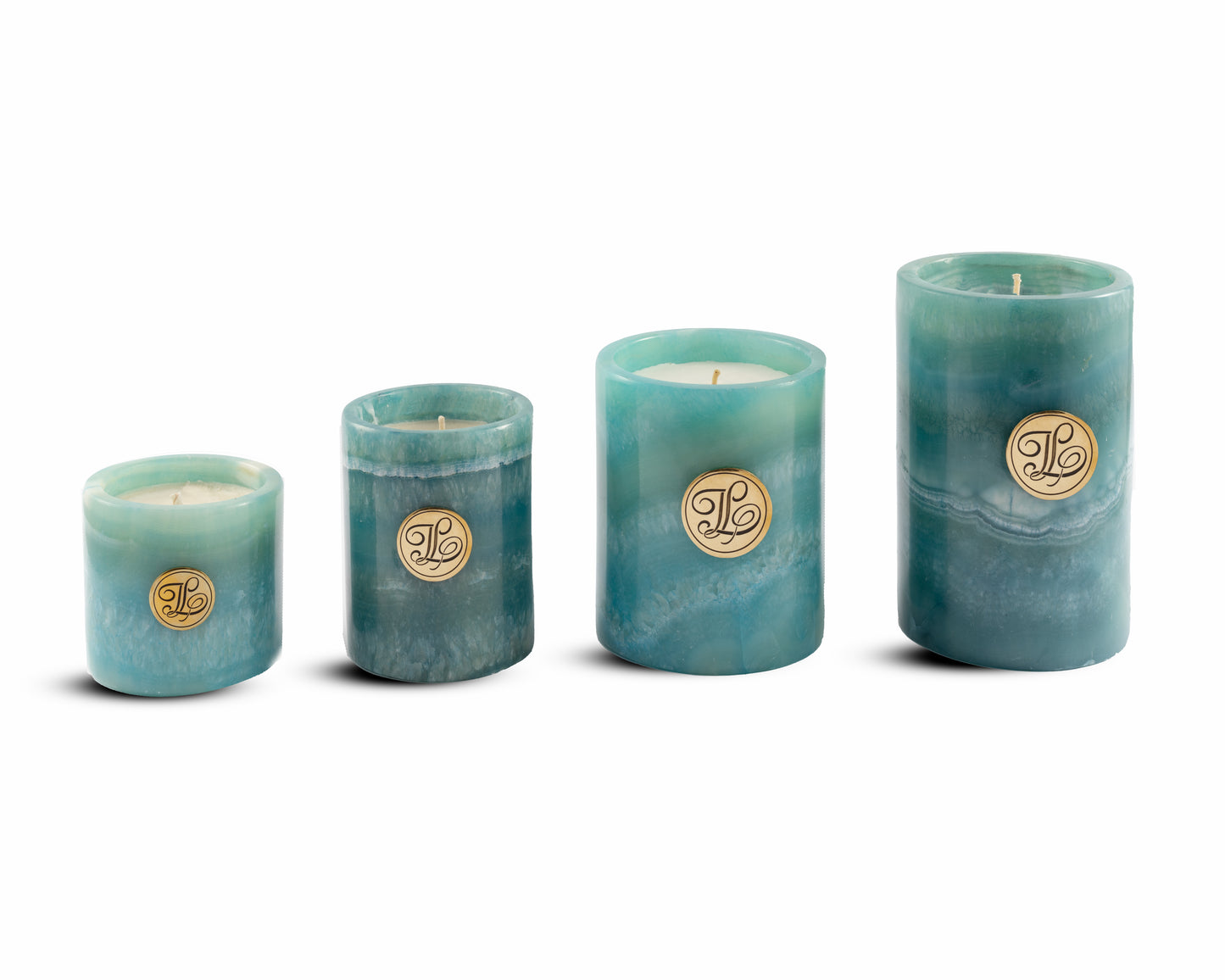 Round Marble Candles